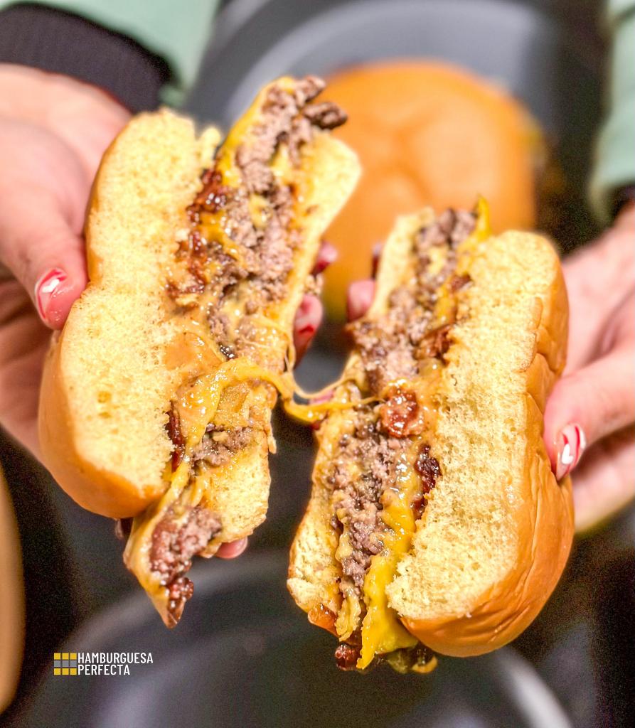 Detalle Corte Burger Duality Burger